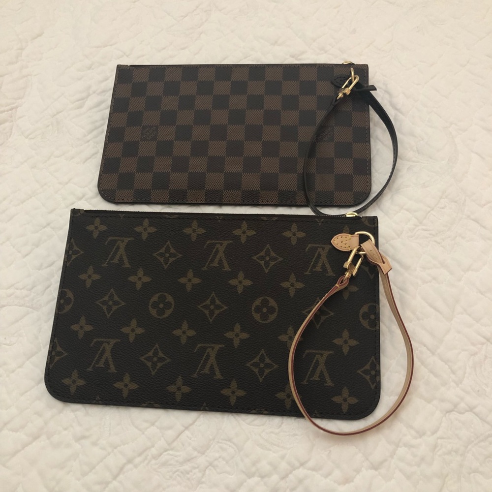 Louis Vuitton neverfull pouches